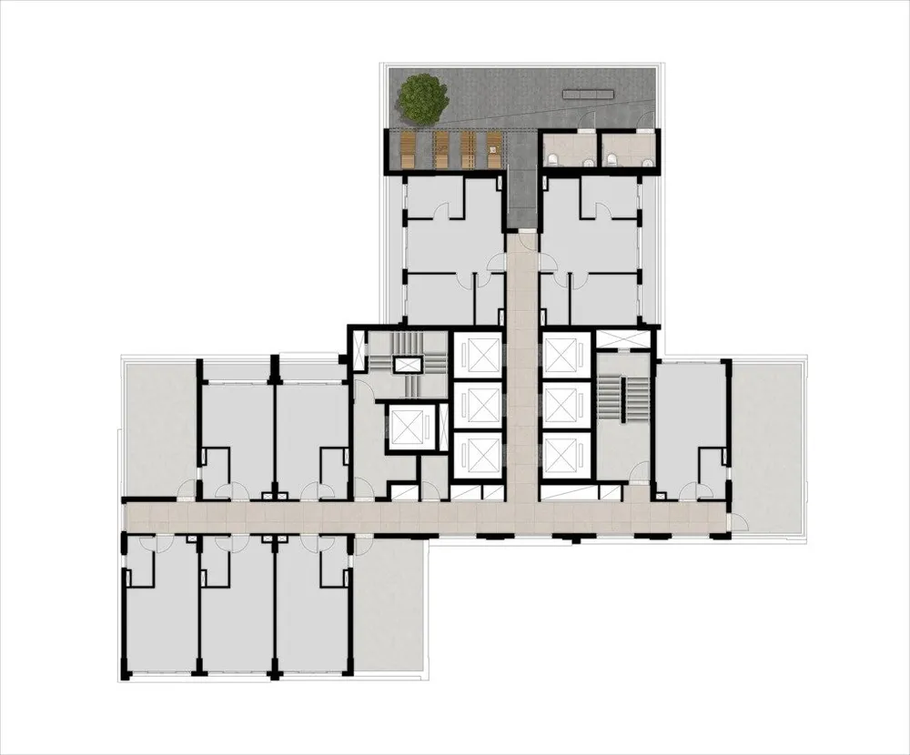 Apartamento, 1 quarto, 24 m² - Foto 2