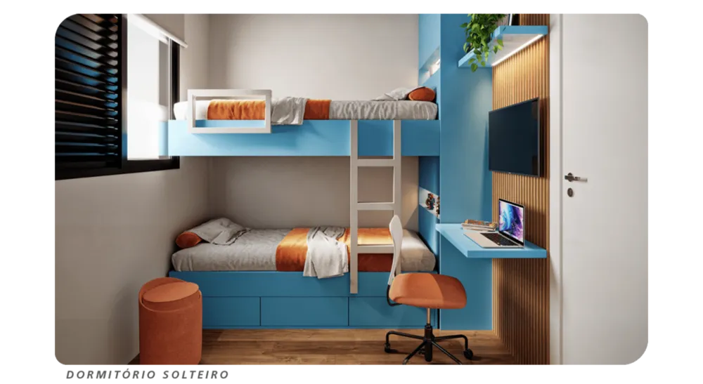 Apartamento, 1 quarto, 32 m² - Foto 8