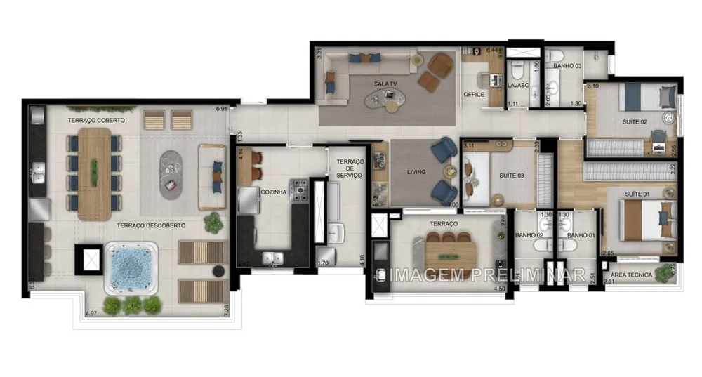Apartamento, 3 quartos, 103 m² - Foto 8