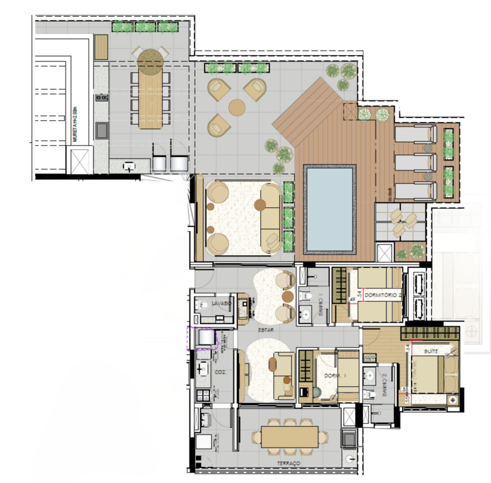 Apartamento, 2 quartos, 64 m² - Foto 9