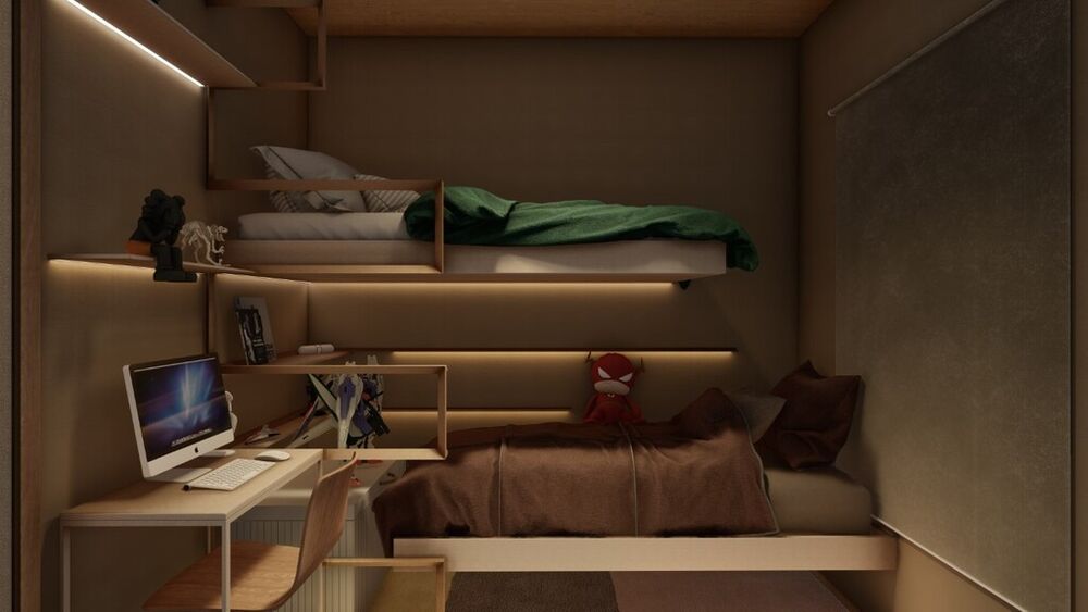 Apartamento, 2 quartos, 43 m² - Foto 3