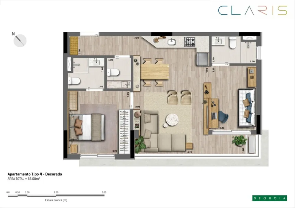 Apartamento, 2 quartos, 65 m² - Foto 12