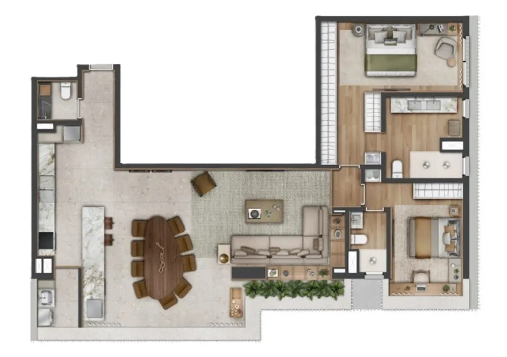 Apartamento, 3 quartos, 147 m² - Foto 8