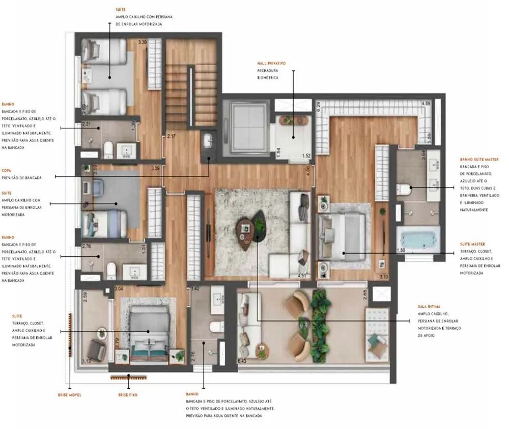 Apartamento, 2 quartos, 94 m² - Foto 8