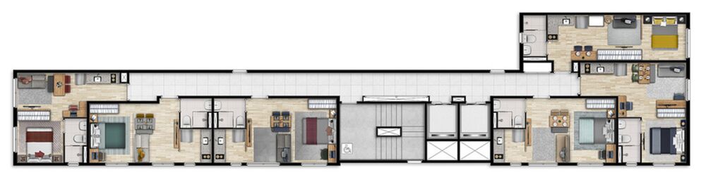 Apartamento, 1 quarto, 24 m² - Foto 1