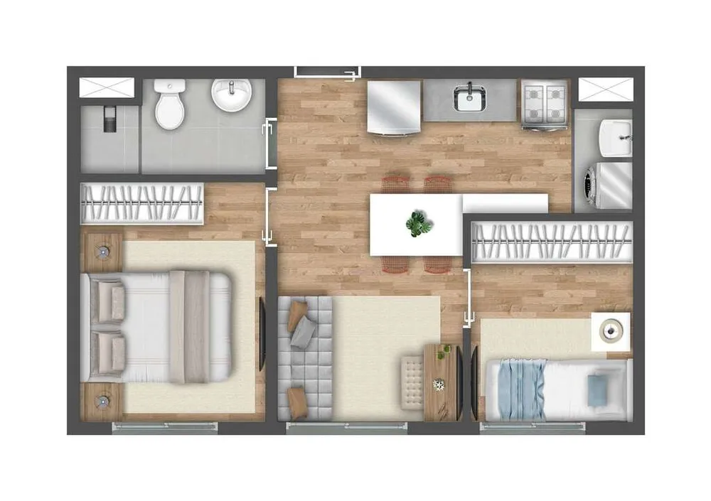 Apartamento, 1 quarto, 24 m² - Foto 18