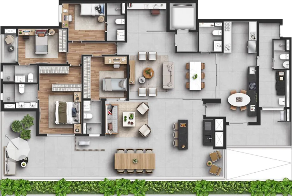 Apartamento, 4 quartos, 210 m² - Foto 16