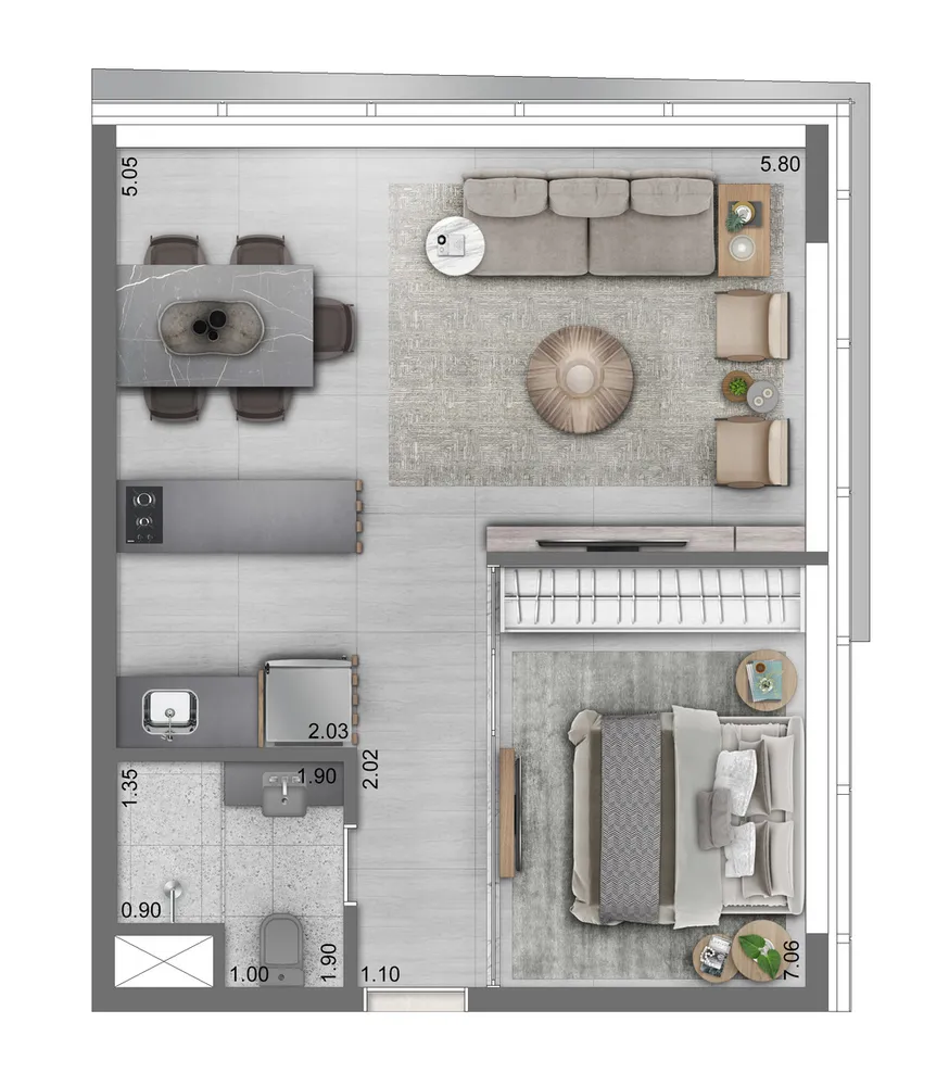 Apartamento, 2 quartos, 114 m² - Foto 25