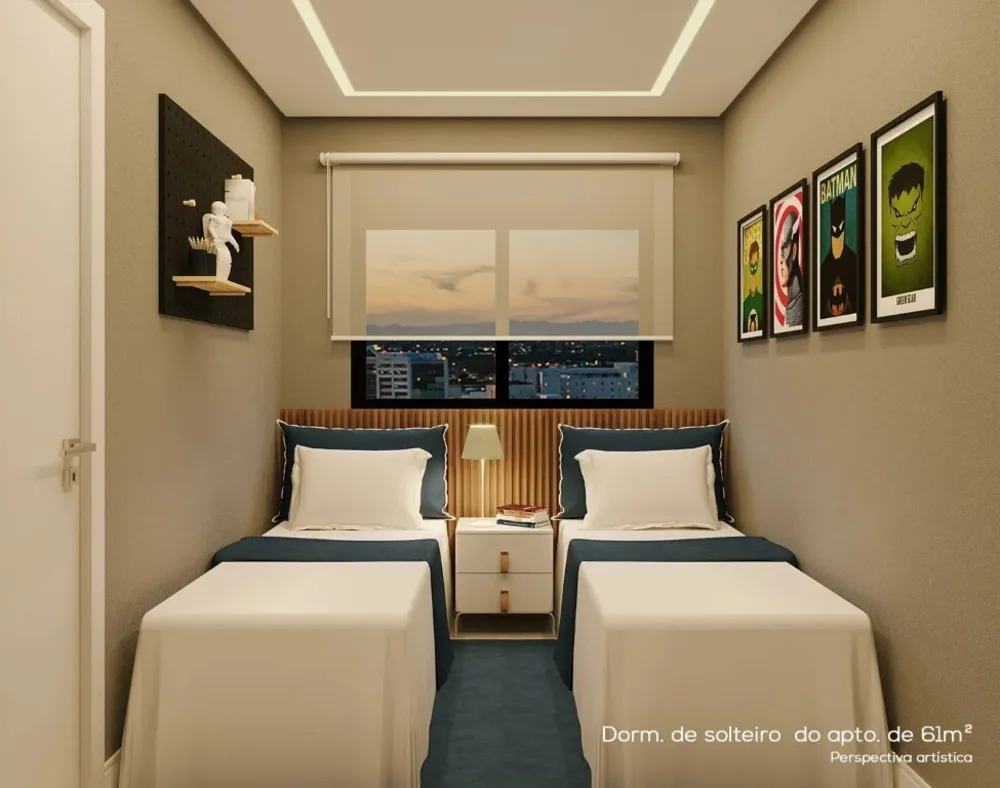 Apartamento, 3 quartos, 61 m² - Foto 2