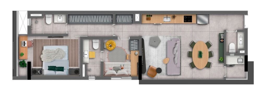 Apartamento à venda com 2 quartos, 68m² - Foto 24