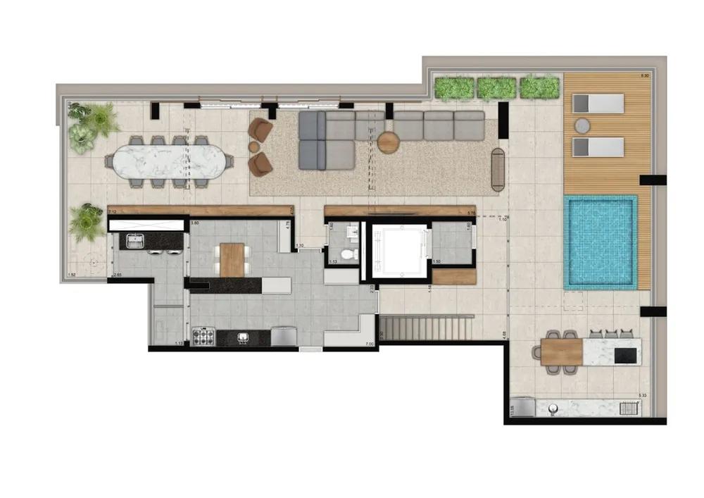 Apartamento, 4 quartos, 206 m² - Foto 22