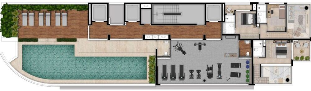 Apartamento, 1 quarto, 45 m² - Foto 17