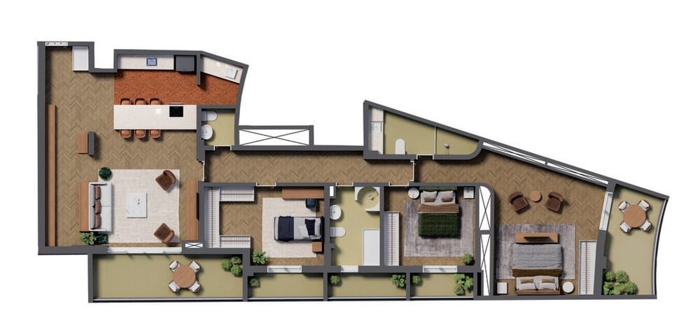 Apartamento, 3 quartos, 182 m² - Foto 11