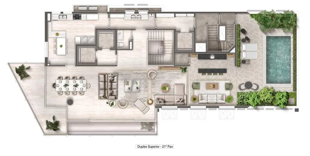 Cobertura, 4 quartos, 559 m² - Foto 8