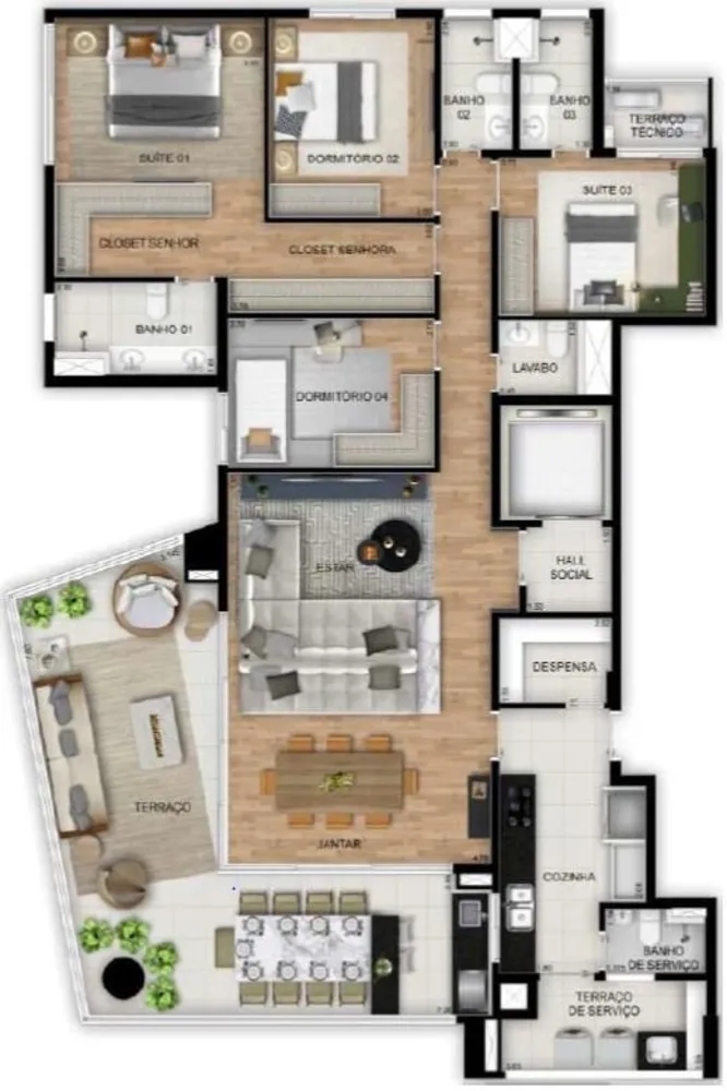 Apartamento, 1 quarto, 23 m² - Foto 8