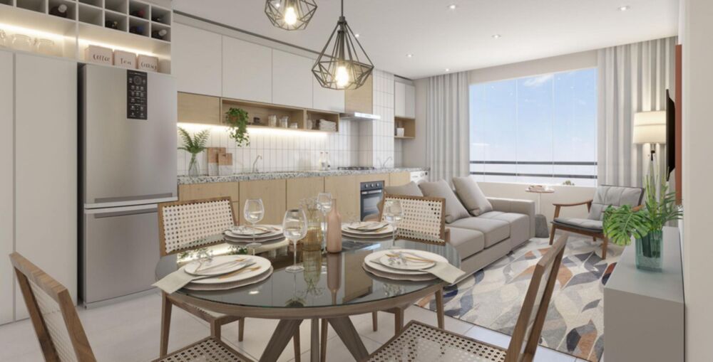 Apartamento, 2 quartos, 56 m² - Foto 1