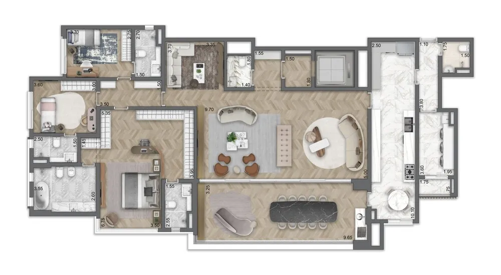 Apartamento, 4 quartos, 213 m² - Foto 29