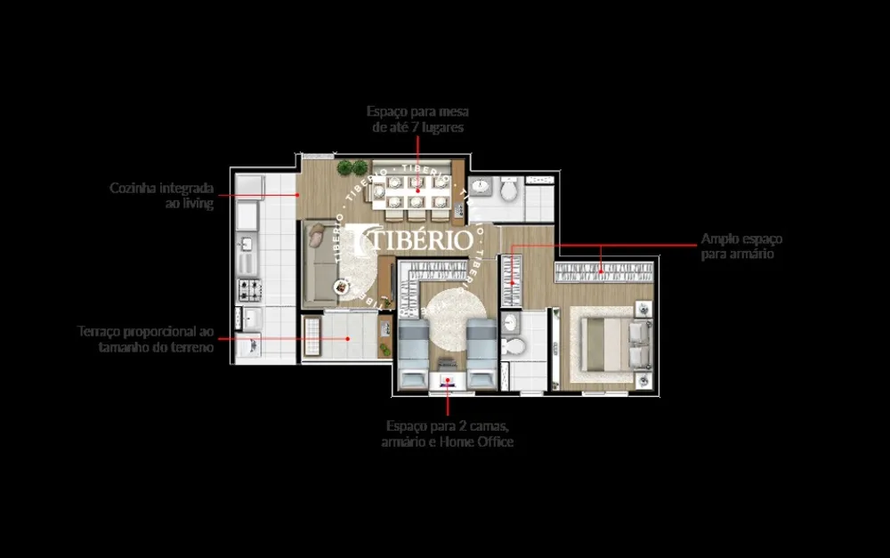 Apartamento, 3 quartos, 76 m² - Foto 6