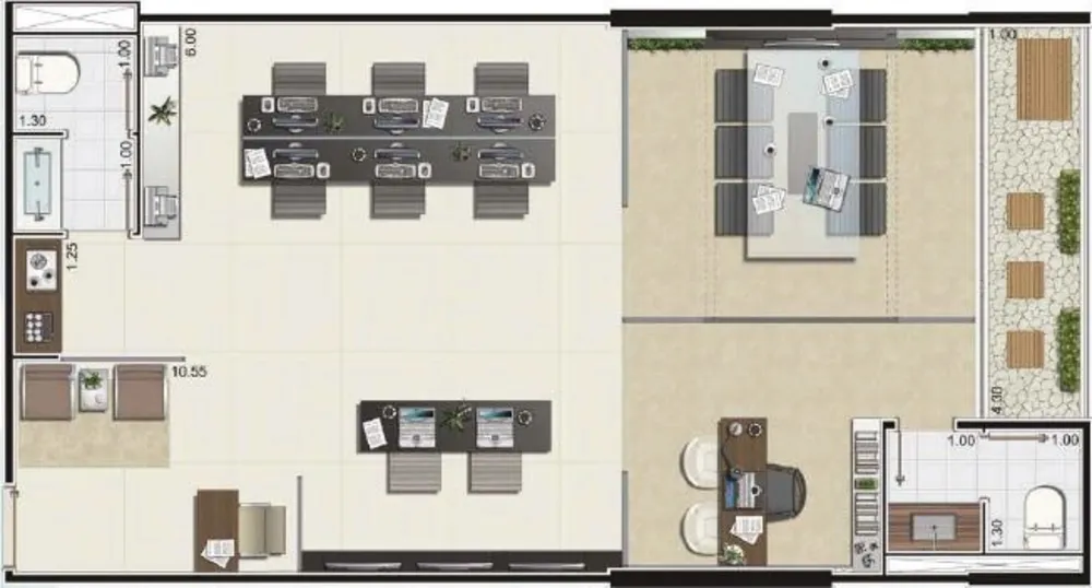 Sala-Conjunto, 146 m² - Foto 9