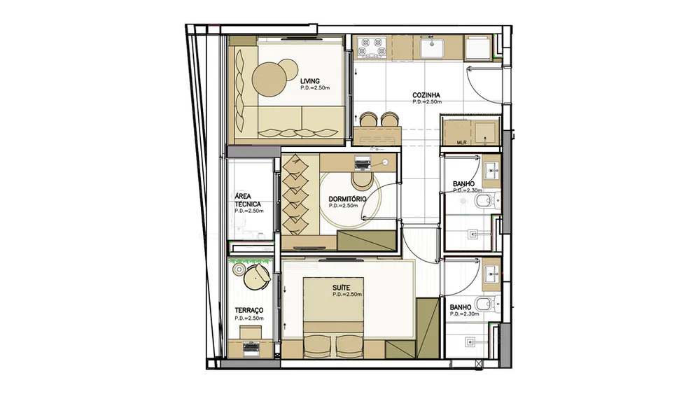 Apartamento, 1 quarto, 25 m² - Foto 9