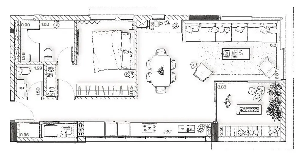 Apartamento, 1 quarto, 79 m² - Foto 6