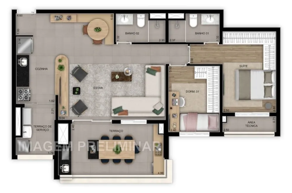 Apartamento, 1 quarto, 26 m² - Foto 26