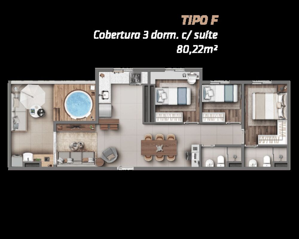 Apartamento, 2 quartos, 40 m² - Foto 7
