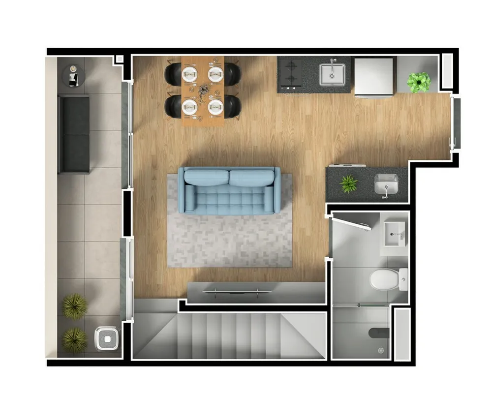 Apartamento, 1 quarto, 40 m² - Foto 11