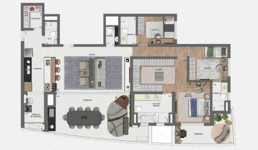 Apartamento, 3 quartos, 107 m² - Foto 20