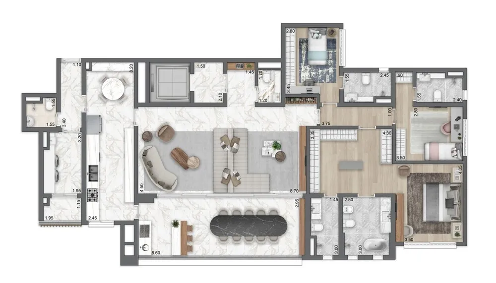 Apartamento, 4 quartos, 183 m² - Foto 24