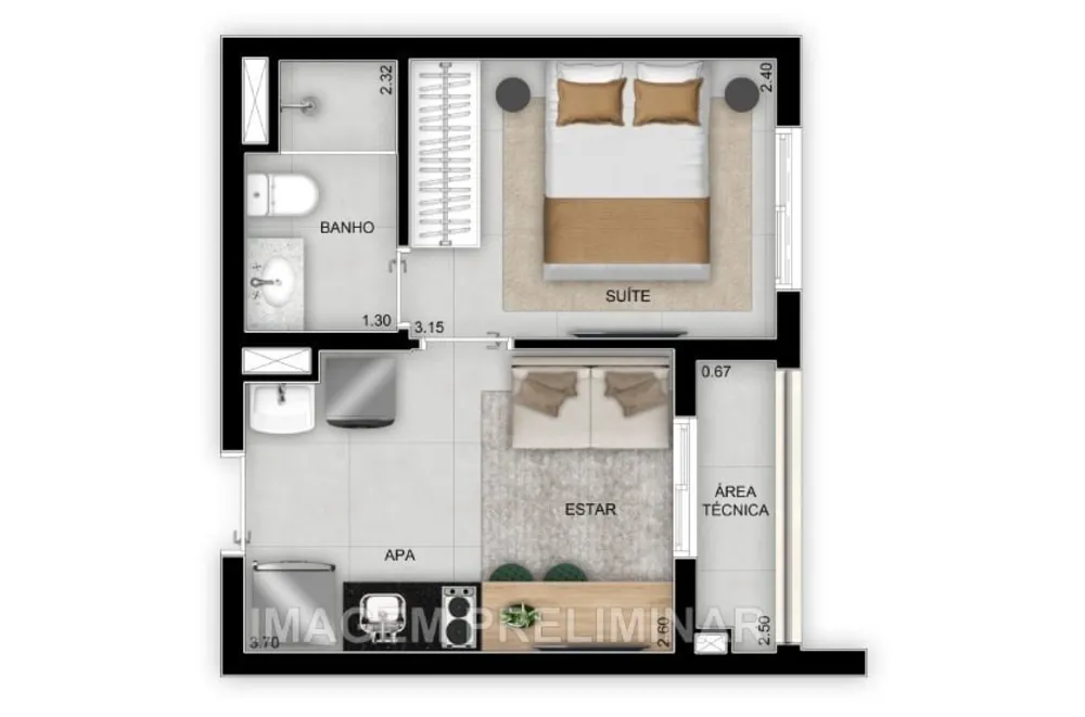 Apartamento, 3 quartos, 110 m² - Foto 12