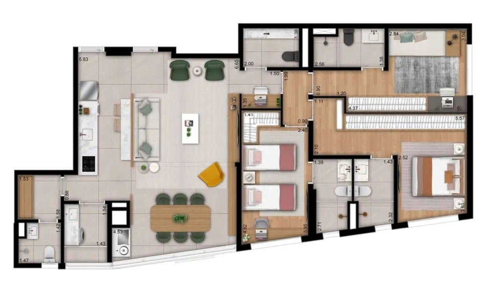 Apartamento, 3 quartos, 121 m² - Foto 16
