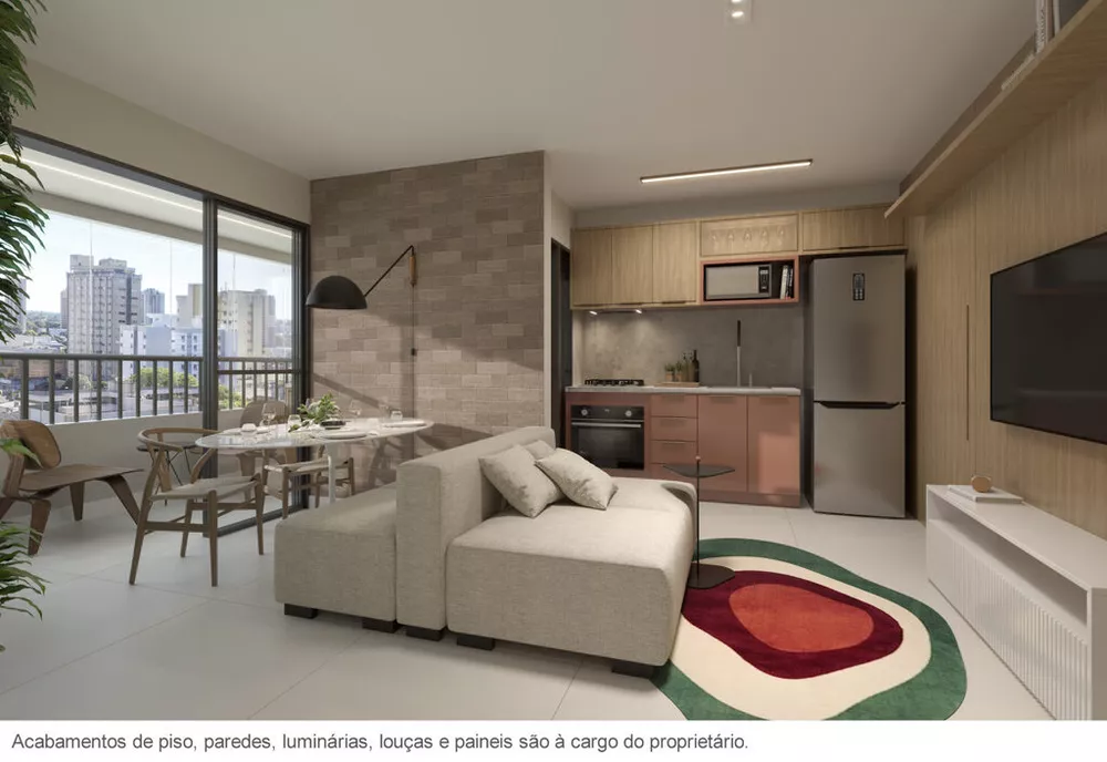 Apartamento à venda com 2 quartos, 35m² - Foto 3