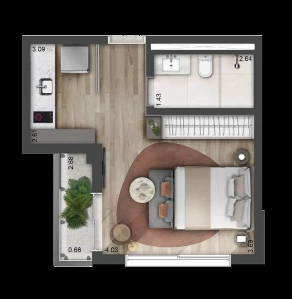 Cobertura, 3 quartos, 221 m² - Foto 8