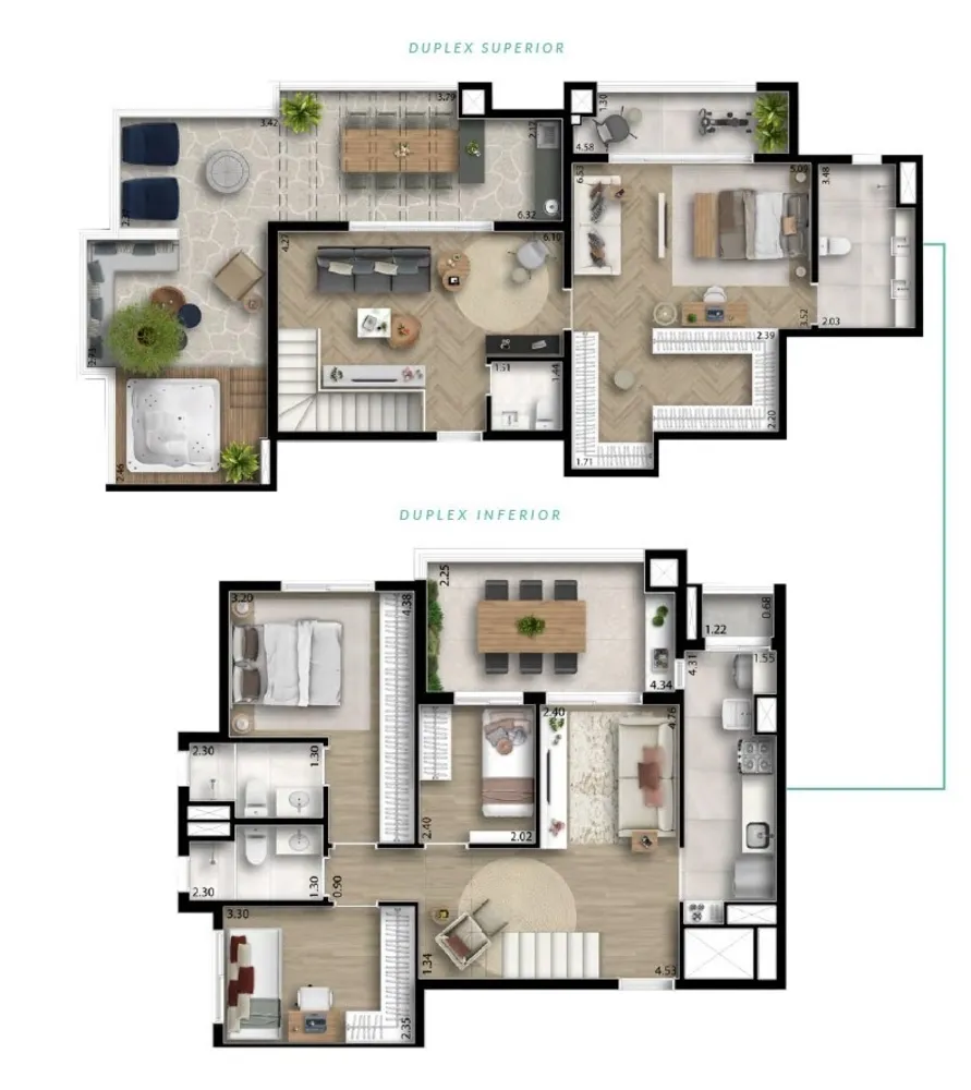 Apartamento, 2 quartos, 129 m² - Foto 12