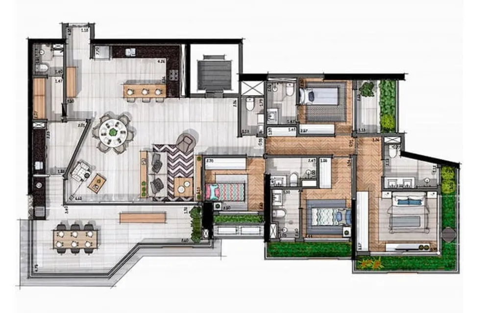 Apartamento, 4 quartos, 167 m² - Foto 22