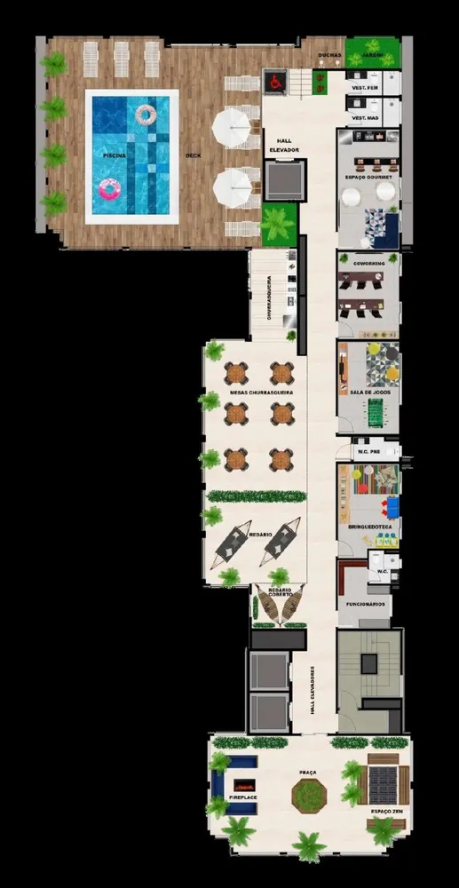 Apartamento, 2 quartos, 35 m² - Foto 7