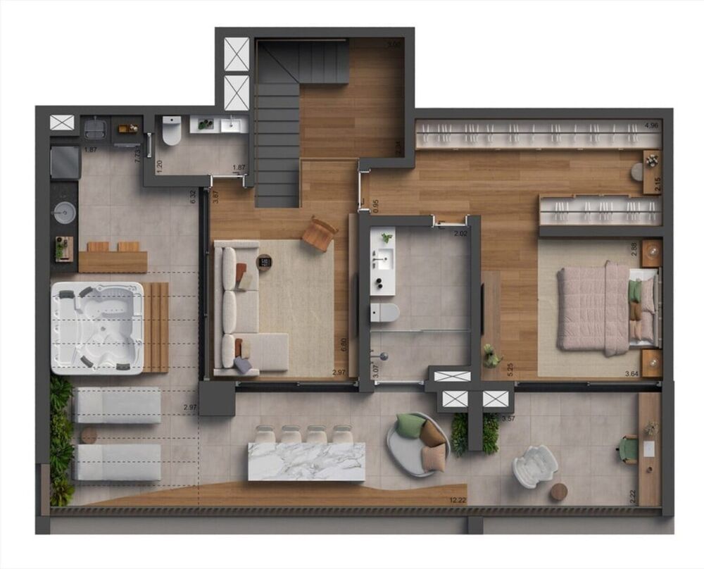 Apartamento à venda com 2 quartos, 59m² - Foto 16