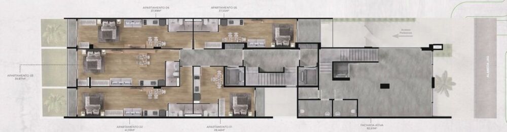 Apartamento, 1 quarto, 37 m² - Foto 13