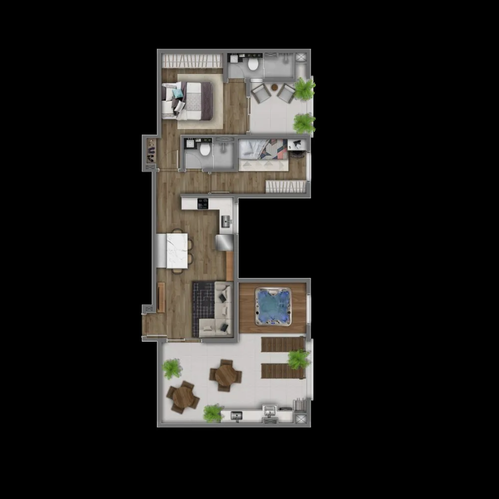 Apartamento, 2 quartos, 81 m² - Foto 6