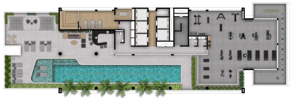Apartamento à venda com 1 quarto, 36m² - Foto 15