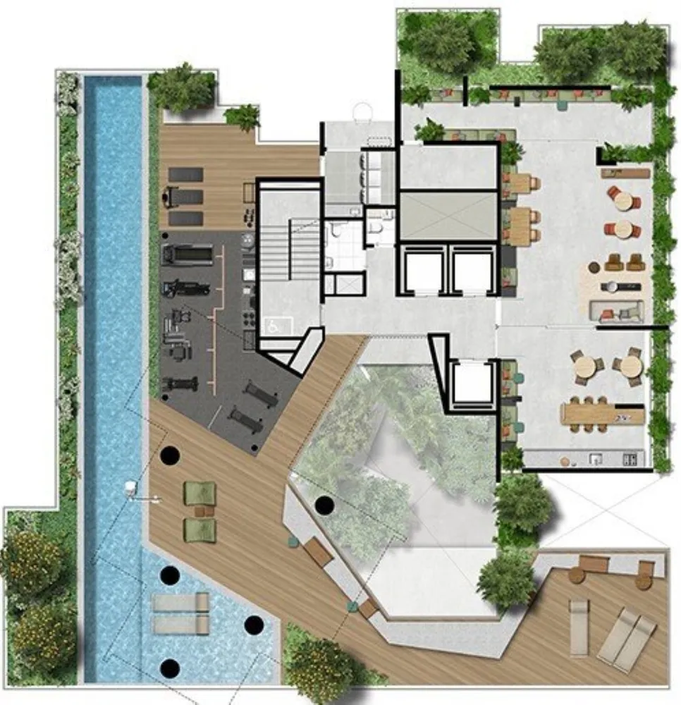 Cobertura, 1 quarto, 97 m² - Foto 5