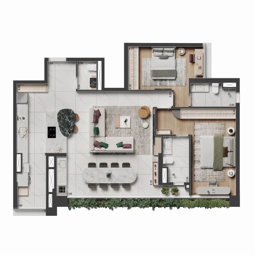 Cobertura, 3 quartos, 219 m² - Foto 14