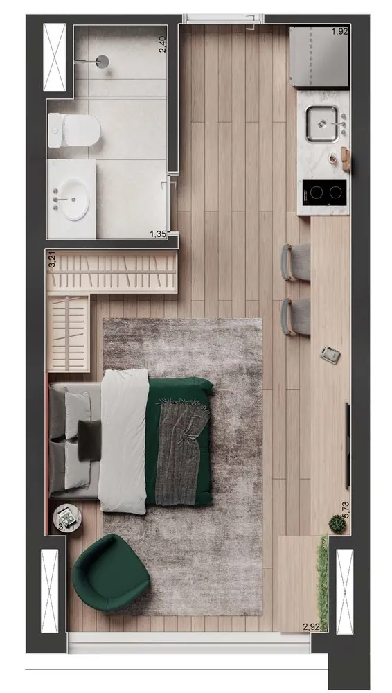 Cobertura, 3 quartos, 219 m² - Foto 12