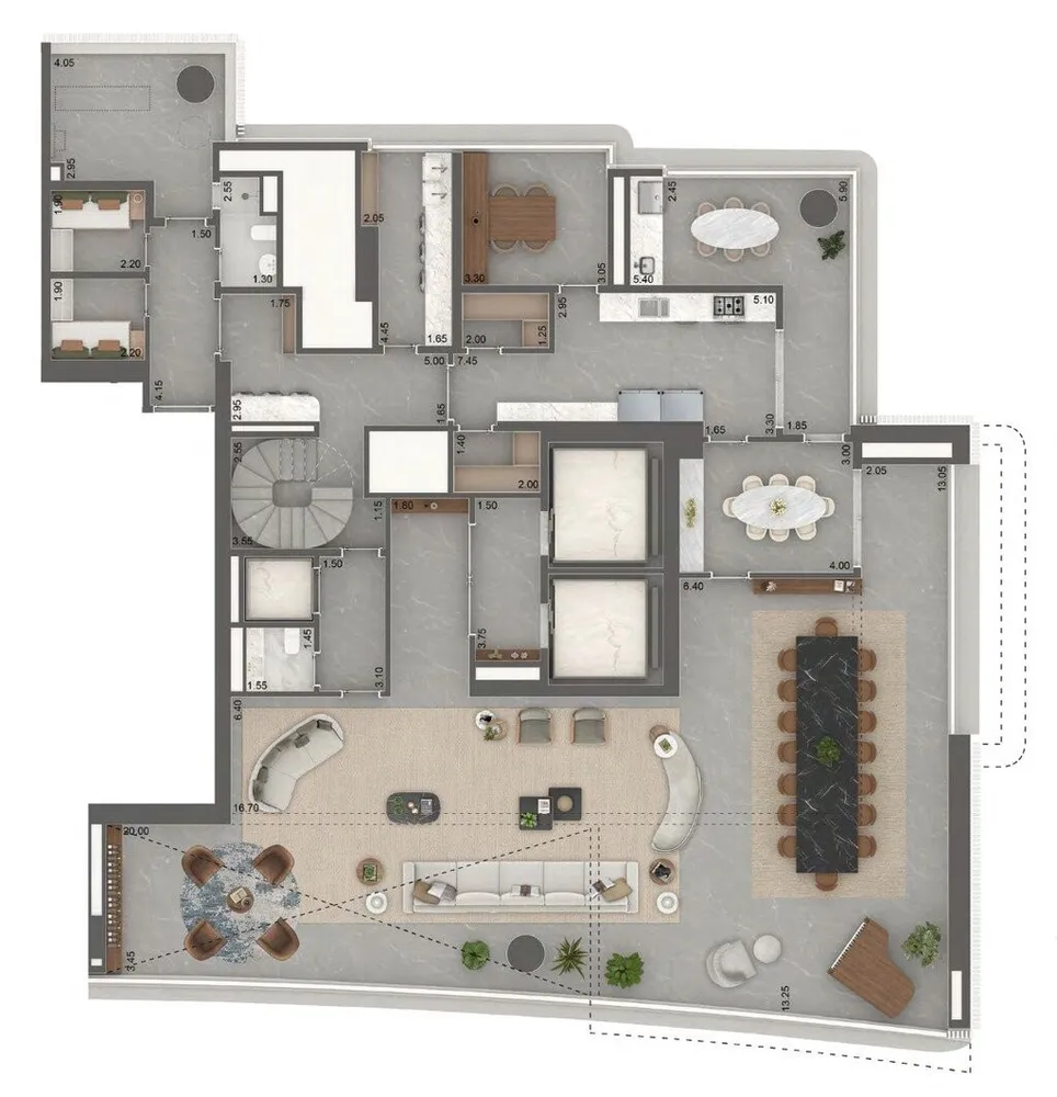 Apartamento, 4 quartos, 464 m² - Foto 15
