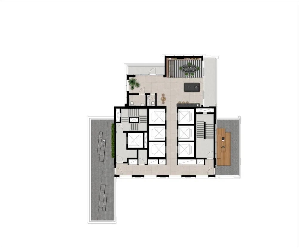 Apartamento, 2 quartos, 43 m² - Foto 1