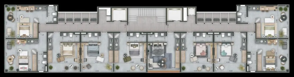 Kitnet-Studio, 31 m² - Foto 17