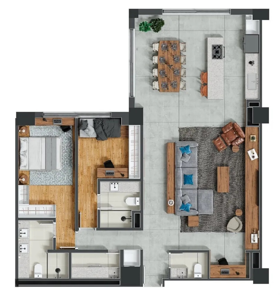 Cobertura, 2 quartos, 112 m² - Foto 8
