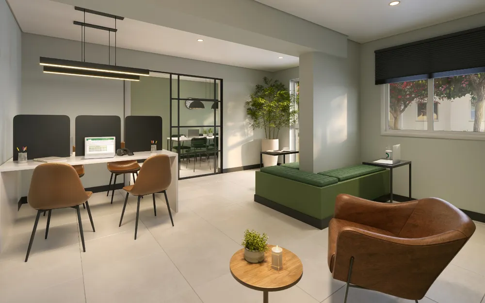 Apartamento, 2 quartos, 37 m² - Foto 2