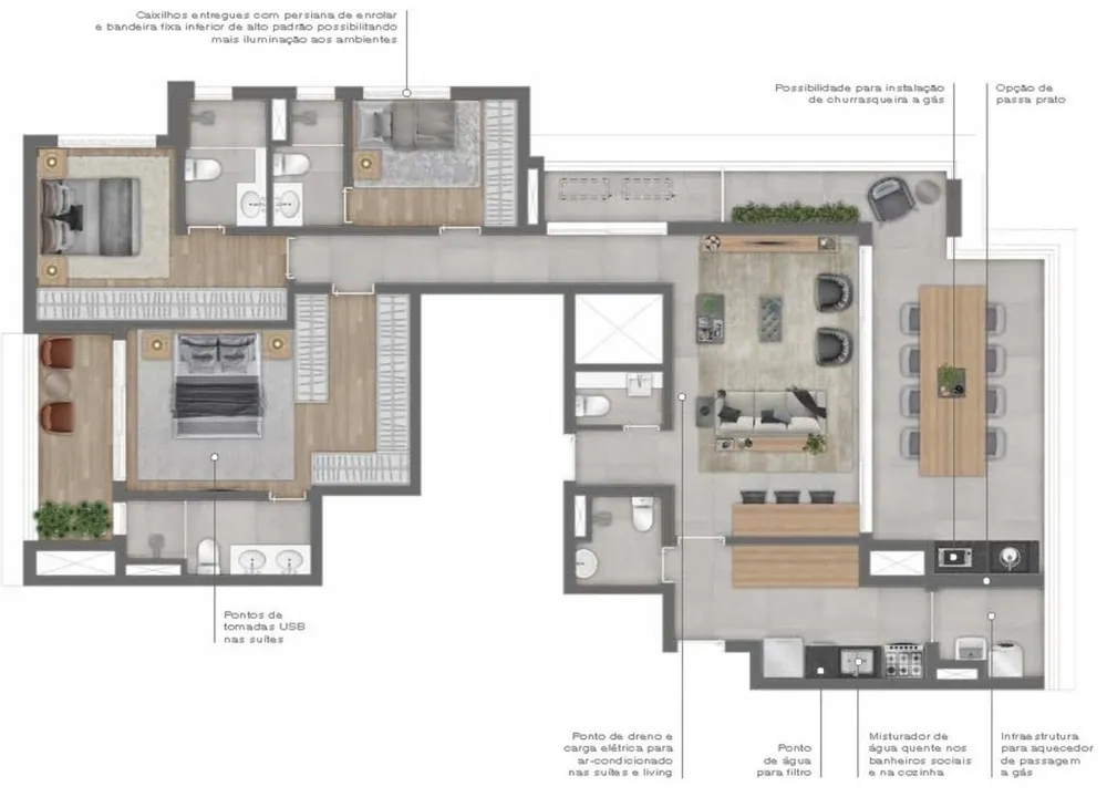 Apartamento, 2 quartos, 87 m² - Foto 5